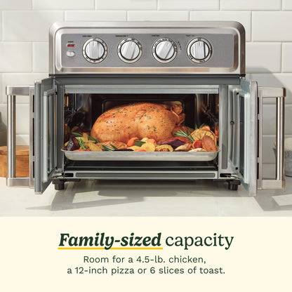 Cuisinart Air Fryer Toaster Oven, Artisan French-Door Design, 7 Functions