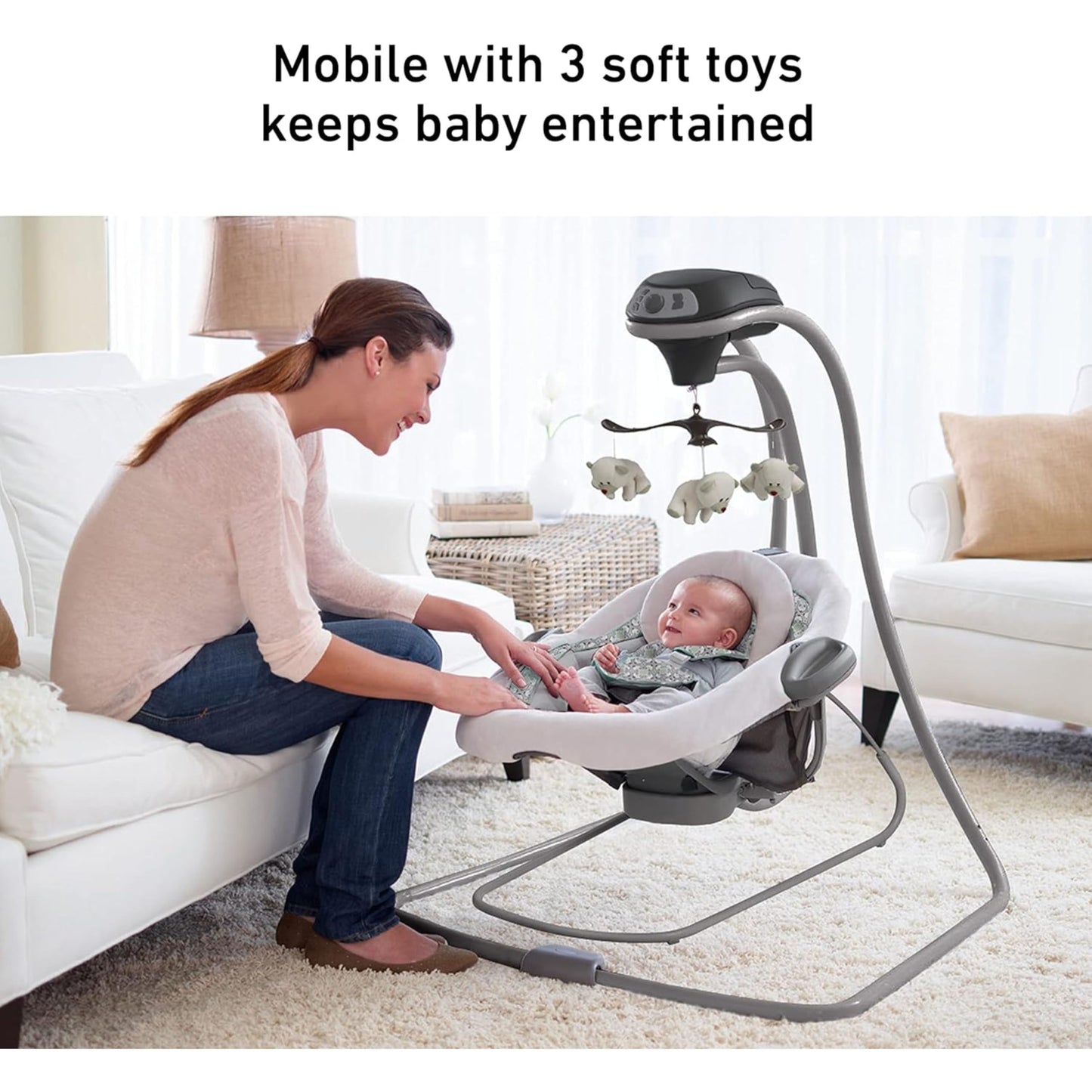 Graco DuetConnect LX Seat & Bouncer, Redmond