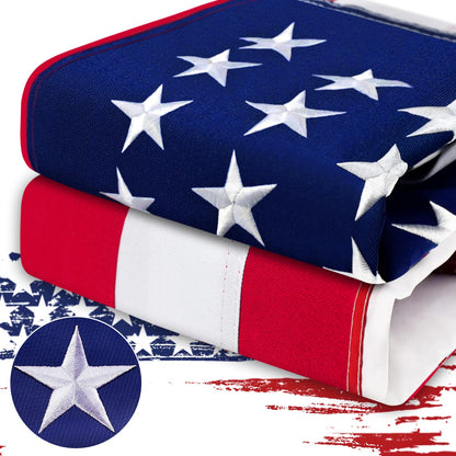 We Will Never Forget! American Flag 3x5 FT Outdoor Heavy Duty 100% Made in USA