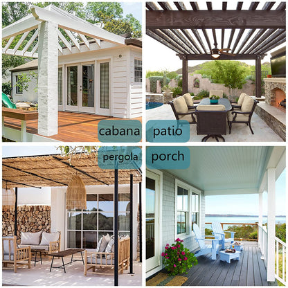 BONZER Outdoor Curtains for Patio Waterproof Thick Privacy Wide Grommet Sunlight Blocking Outside Curtains for Porch Pergola Gazebo Deck, 1 Panel, 110W x 108L inch, Mecca Orange