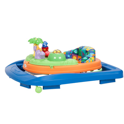 Safety 1st Dino Sounds 'n Lights Discovery Baby Walker with Activity Tray
