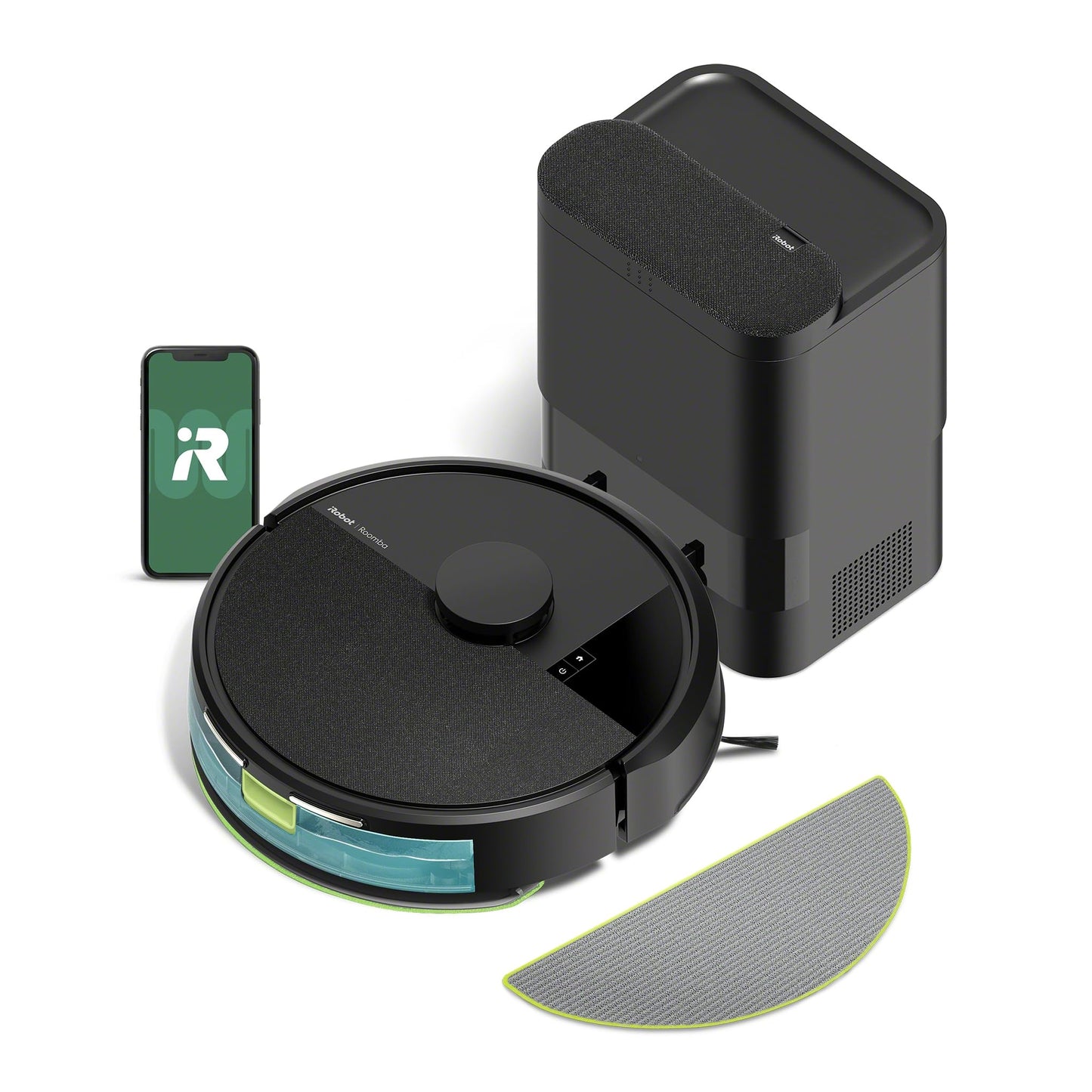 iRobot Roomba 104 Combo Robot Vacuum & Mop with AutoEmpty Dock - Amazon Exclusive, Self-Empties for 75 Days, Intense Power-Lifting Suction, LiDAR, Multi-Cleaning Modes, Avoids Mopping Carpet