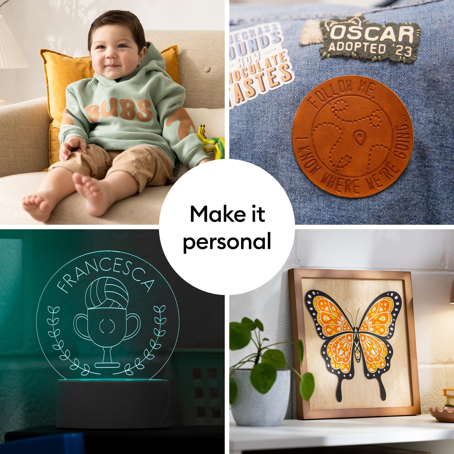Cricut Maker 4 - Smart Cutting Machine (Seashell) | Engagement Plus Bundle - Includes EasyPress 3 Heat Press (9x9) + Mat, Tote Bag, Material Samplers, Machine Mat, Pens, Tools, & 30 Digital Images