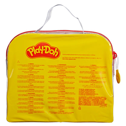 Play-Doh Starter Set 9-Piece Kit with Storage Tote & 4 Modeling Compound Cans, Arts and Crafts for Kids, Back to School Classroom Supplies, Preschool Toys, Ages 3+