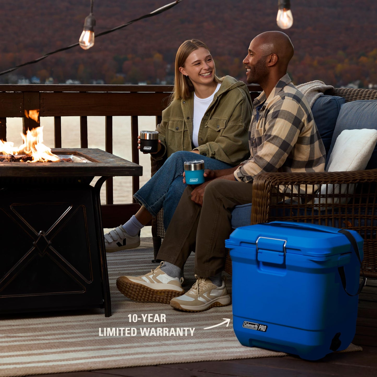 Coleman Pro Heavy-Duty 25qt Ultra-Light Premium Hard Cooler, Extra-Thick Insulation Keeps Ice up to 3 Days, 36-Can Capacity