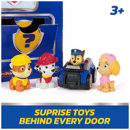 Paw Patrol Rewards Box Gift Pack, 8 Mini Figures, 2 Animal Figures, 4 Sticker Sheets & 1 Pup Squad Racer, Kids Toys for Boys & Girls Ages 3 and Up