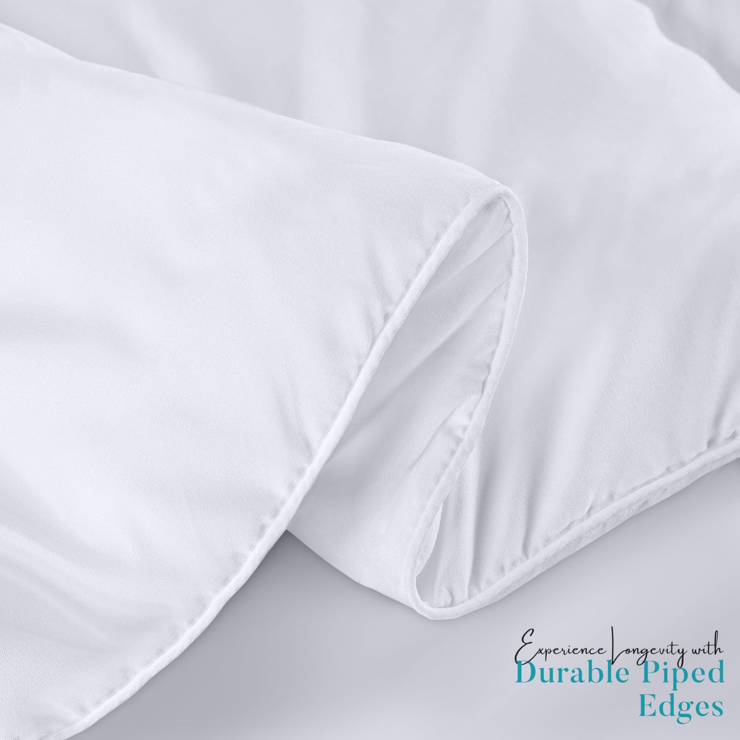 Utopia Bedding Comforter Duvet Insert, Quilted Comforter with Corner Tabs, Box Stitched Down Alternative Comforters King Size (White)