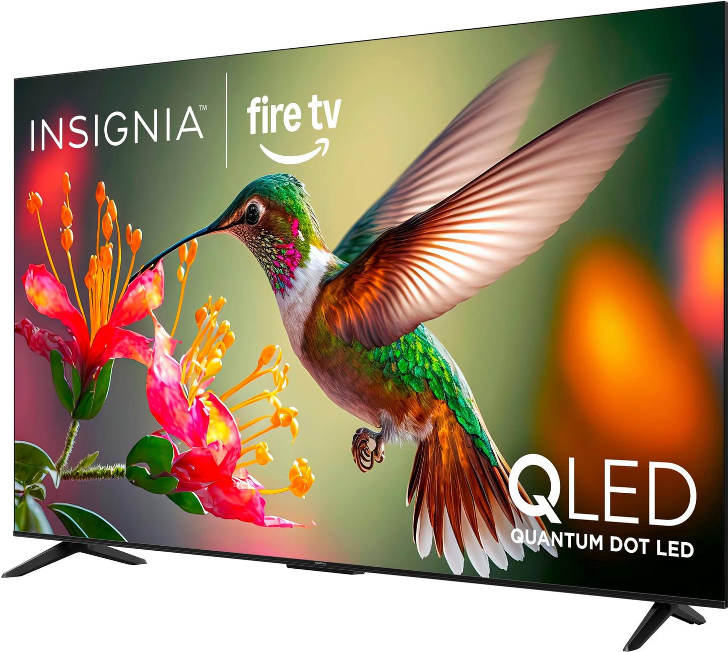 INSIGNIA 65" Class QF Series LED 4K UHD QLED Smart Fire TV with Alexa Voice Remote (NS65-UQFL26)