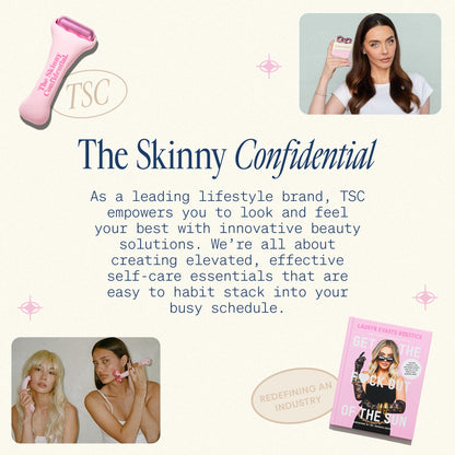 The Skinny Confidential Beauty Tape for Sleeping - Beauty Tape for Snoring Promotes Sculpted Jawline, Brighter Eyes, & Energy - Lip Plumping Sleep Beauty Tape Supports Stronger Chin Profile (30 Count)