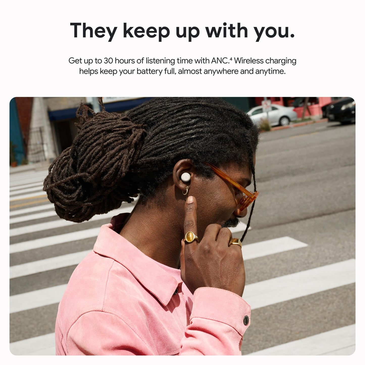 Google Pixel Buds Pro 2 - Wireless Earbuds with Active Noise Cancellation – Bluetooth Headphones - Hazel