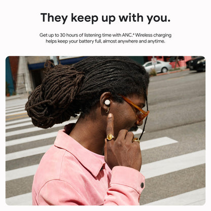 Google Pixel Buds Pro 2 - Wireless Earbuds with Active Noise Cancellation – Bluetooth Headphones - Hazel