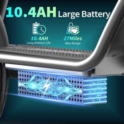 Electric Scooter for Adults, 8.5/10/14" Tires, 19/22Mph, 350W/500W Motor, 21-28 Miles Range, Folding E-Scooter with Dual Suspension,APP(V1/SPRO/MAX/PRO/X1/X1PRO)