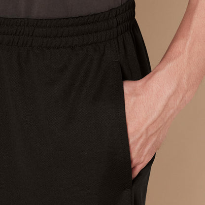 Amazon Essentials Men's Performance Tech Loose-Fit Shorts (Available in Big & Tall), Pack of 2, Black, Large