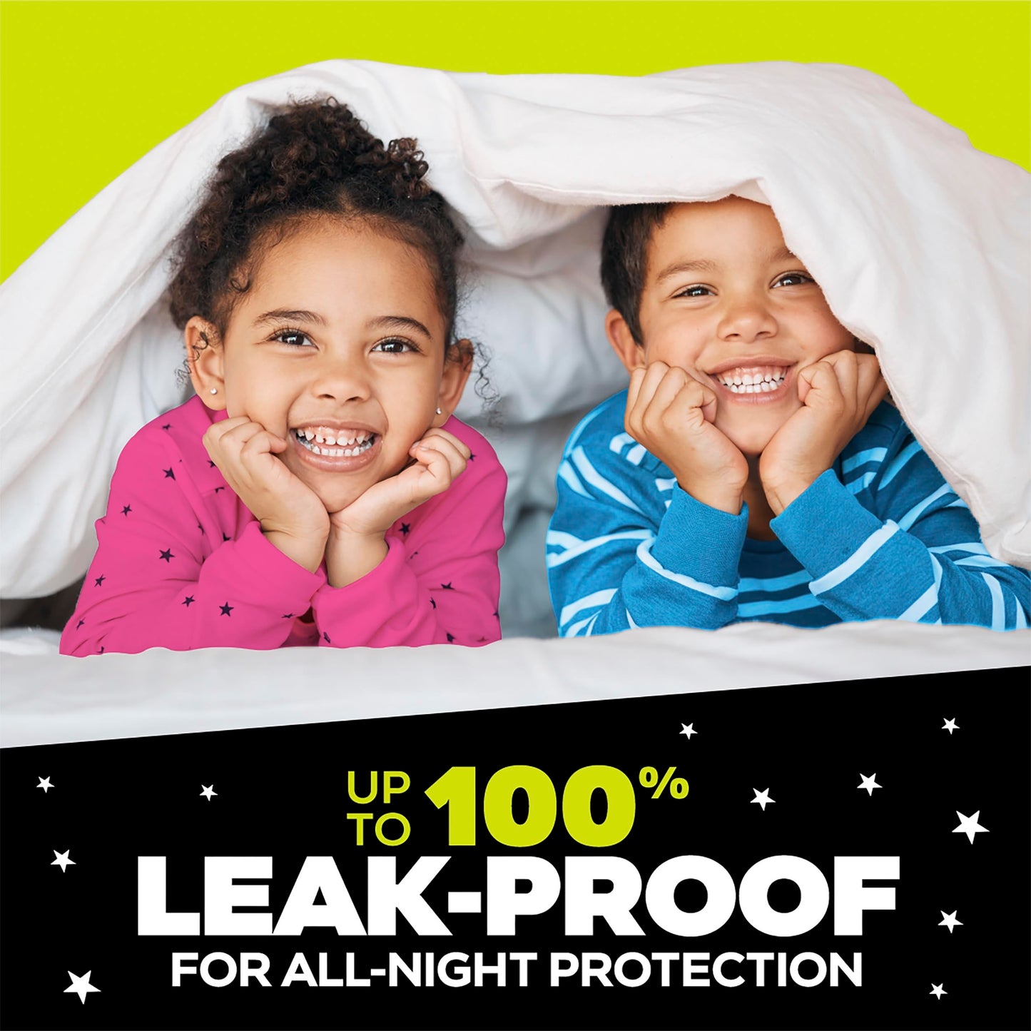 Ninjamas Boys Bedwetting Nighttime Underwear, Size S/M (38-70 lbs), 88 Count, Overnight Protection, Ultra Absorbent, Hypoallergenic
