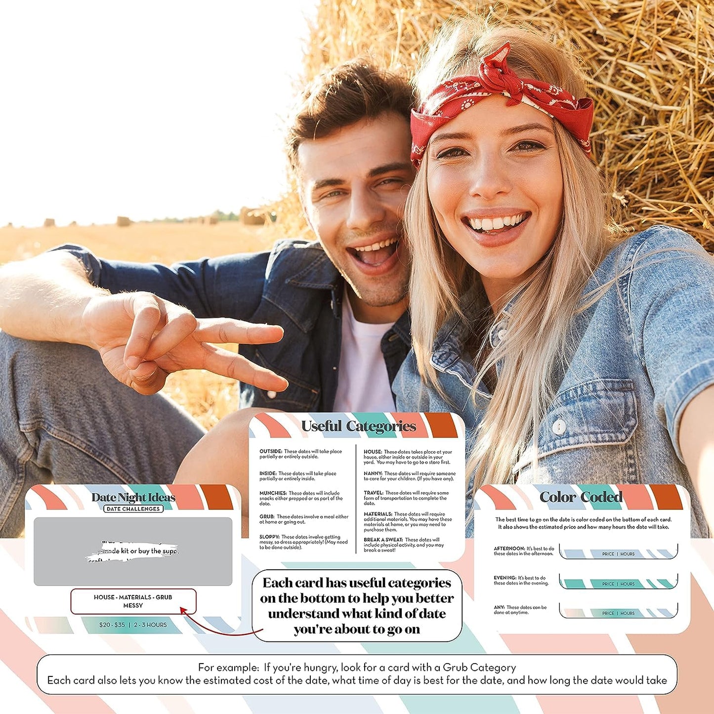 All Natural Shop Romantic & Fun Scratch Off Date Night Ideas Card Game, Valentine's Gift for Him or Her, Couple Gifts for Boyfriend, Girlfriend, Wife, Husband, Men, Women & More