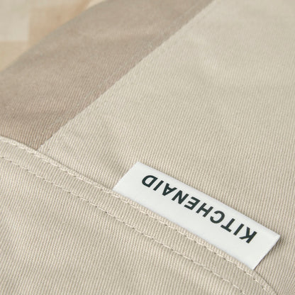 KitchenAid Beacon Two-Tone Non-Slip Mini Oven Mitt Set, Milkshake/Beige, 5.5"x8", 2 Piece