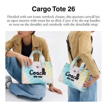 Coach Cargo Tote 26, Multi