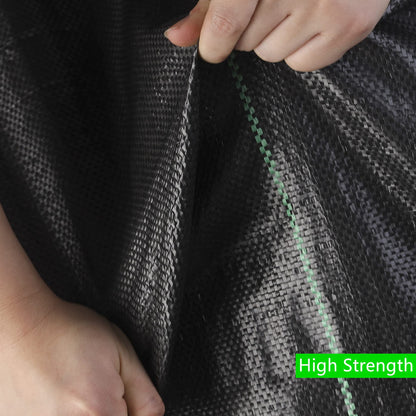 EXTRAEASY Weed Barrier Fabric 3.2oz Heavy Duty - 4ft x 300ft Landscape Fabric | Easy Install & Rugged Plastic Ground Cover Weed Barrier with UV Protection for Gardens, Landscaping Fabric