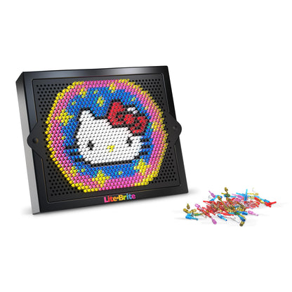 Lite Brite Super Bright HD, Hello Kitty Edition - Create Art with Light, Enhances Creativity, Gift for Girls and Boys Ages 6+