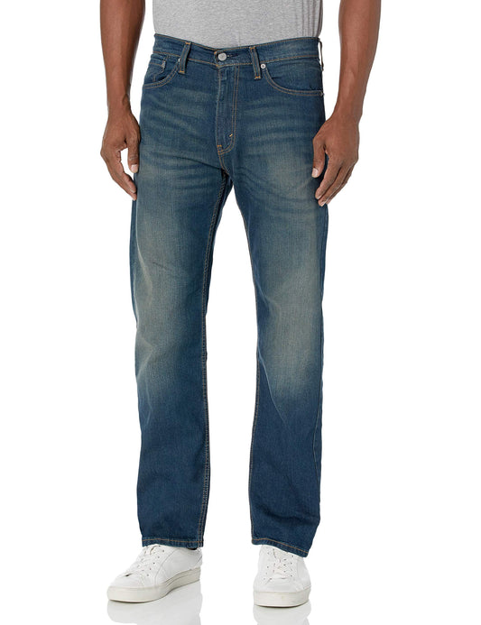 Levi's Men's 505 Regular Fit Jeans (Also Available in Big & Tall), Cash, 36W x 34L