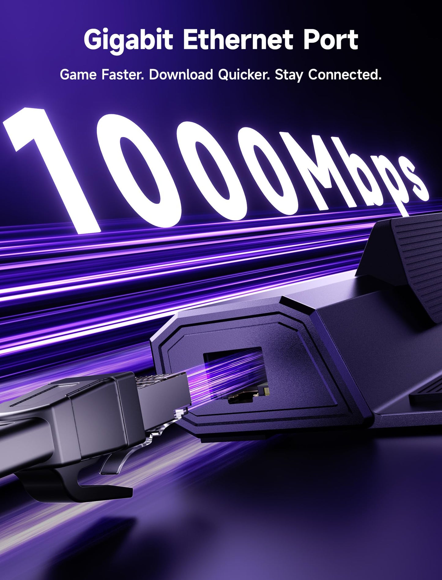 JSAUX Upgraded Docking Station 4K@120Hz for Steam Deck OLED/ROG Ally X/Legion Go (S)/MSi Claw, 6-in-1 Steam Deck Dock with HDMI 2.1, Gigabit Ethernet, 3 USB 3.0, 100W Charge for Steam Deck LCD-HB0603