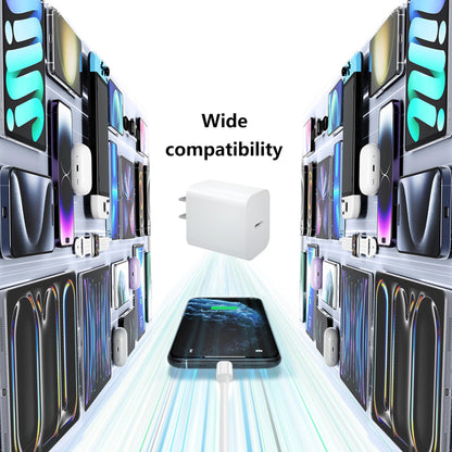 iPhone 15 16 17 Charger, iPhone Charger Fast Charging, USB C Chargers [MFi Certified] for Apple i.Phone iPad Pro/Air/A16/10th/Mini 6 7 A17 Pro, Type C Fast Charging Block & 10ft C to C Cable 1Pack