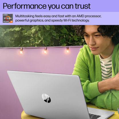 HP 17.3" Touchscreen 2025 New Laptop, AMD Ryzen 5 7430U(Up to 4.3GHz), 17 inch HD+ Touch Screen, 64GB RAM, 2TB SSD, WiFi 6, BT 5.4, HD Camera, Long Battery Life, Microsoft Copilot, Windows 11 Pro