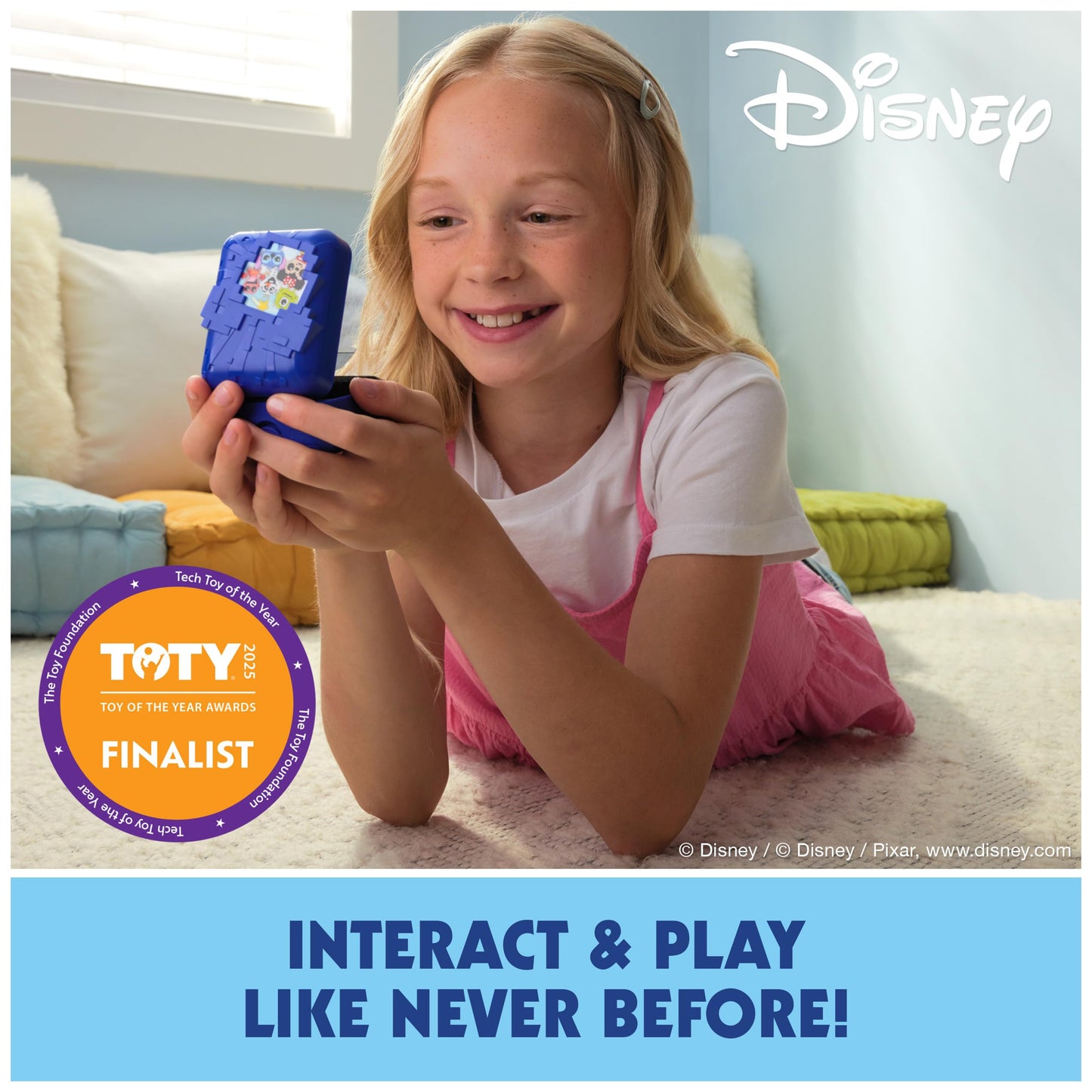 Bitzee, Disney Interactive Toy with 30 Characters Inside, Reacts to Swipes, Tilts & Taps, Disney Toys & Digital Pet Kids Toys for Girls, Boys & Fans