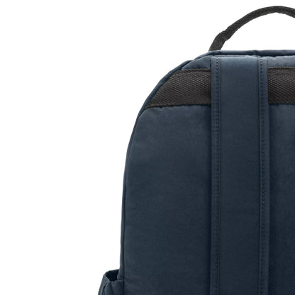Kipling Women's Seoul 15" Laptop Backpack, Durable, Roomy with Padded Shoulder Straps, Built-In Protective Sleeve