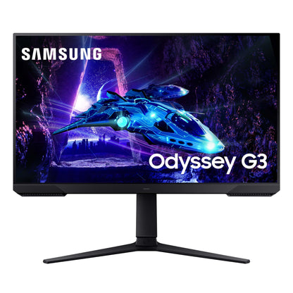 Samsung 27-Inch Odyssey G3 (G30D) Series FHD Gaming Monitor, 1ms, 180Hz, AMD FreeSync, Adjustable Stand, Black Equalizer, Virtual Aim Point, Eye Saver Mode, Flicker-Free, LS27DG302ENXZA