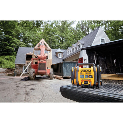 DEWALT Tire Inflator Portable Air Compressor 20V MAX, Car Air Pump with Automatic Shut Off, LED Light, Tool Only (DCC020IB)