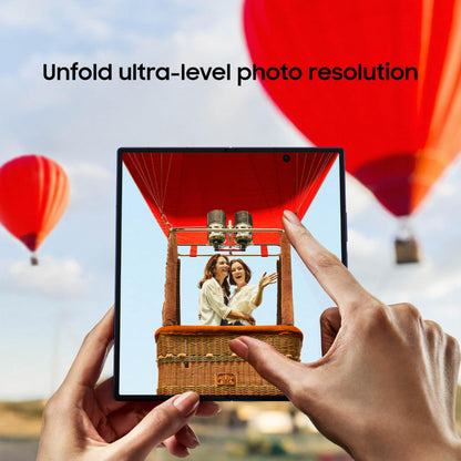 Samsung Galaxy Z Fold7 Cell Phone + Gift Card, 512GB AI Smartphone, Unlocked Android, AI Photo Edits, Large Screen, Long Battery Life, 2025, US 1 Yr Manufacturer Warranty, Blue Shadow