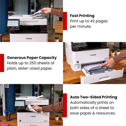 Canon imageCLASS MF465dw II - Wireless Duplex Laser Printer with Print, Copy, Scan, Fax, Expandable Paper Capacity and 3 Year Limited Warranty, 42 PPM