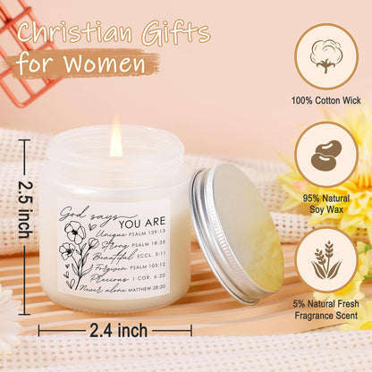 JTENGTOP Christian Religious Gifts for Women, Valentines Mothers Day Birthday Graduation Gifts for Her Women, Best Friend Sister Mom Christmas Easter Friendship Faith Ideas Present