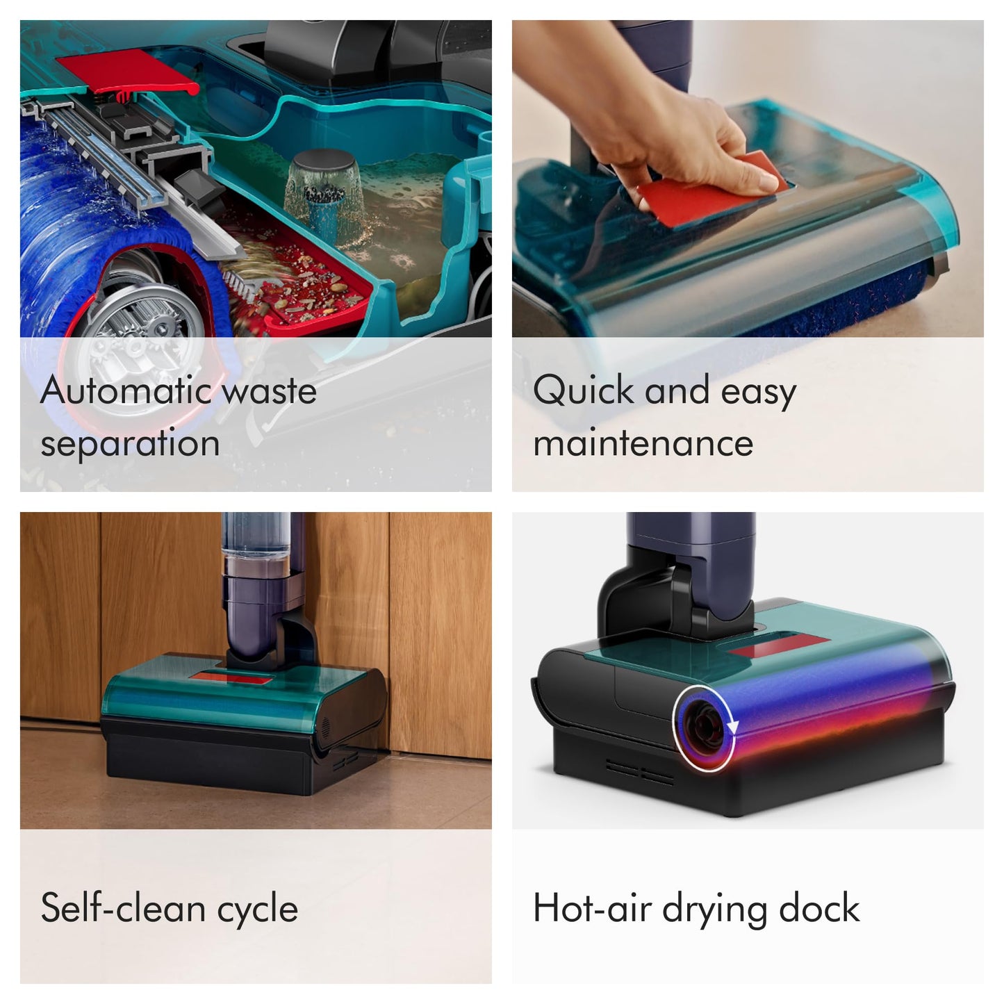 Dyson Clean+Wash Hygiene Wet and Dry Hard Floor Cleaner