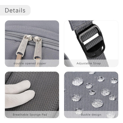 abshoo Basic School Backpack For College Middle High School Water Resistant Bookbag Travel Daypack(Gray)