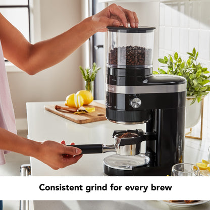 KitchenAid Burr Coffee Grinder - KCG8433 - Onyx Black, 10 Oz