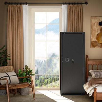 INTERGREAT 8-12 Gun safes,Rifle Safe,Gun Safes for Home Rifle and Pistols, Long Gun Safe for Rifle Shotgun for Home,Quick Access Rifle Safes,Adjustable Shelves, Easy Assemble