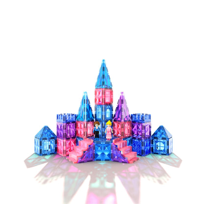 Diamond Magnetic Building Blocks - Frozen Princess Toys for 3-8 Year Old Girls & Boys - 3 4 5 6 Year Old Girl Birthday Xmas Present
