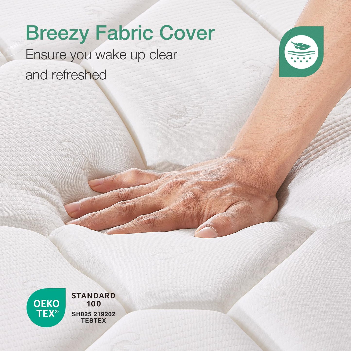 Novilla 6 Inch Twin Mattress,for Spine Support & Cooling Comfort - Twin Bed Mattress,Adaptive Foam Layer with Medium Firm- CertiPUR-US Certified for Youth/Guest Rooms,White