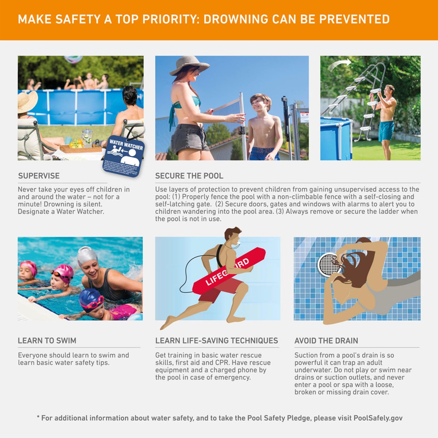 INTEX 28205EH Metal Frame Above Ground Swimming Pool: 8ft x 20in – Puncture-Resistant Material – Easy Assemble – Rust Resistant – 483 Gallon Capacity