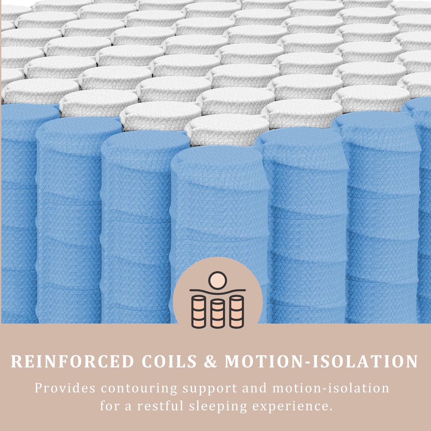 BedStory Firm Queen Mattress 14 inch - Pain-Relieving Hybrid Mattress for Extra Lumbar & Hip Support - 365-Night Trial No Sagging Bed in a Box - No Odor, Fiberglass-Free, CertiPUR-US Certified