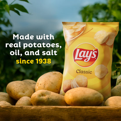 Lay's Barbecue Flavored Potato Chips, 40 Count
