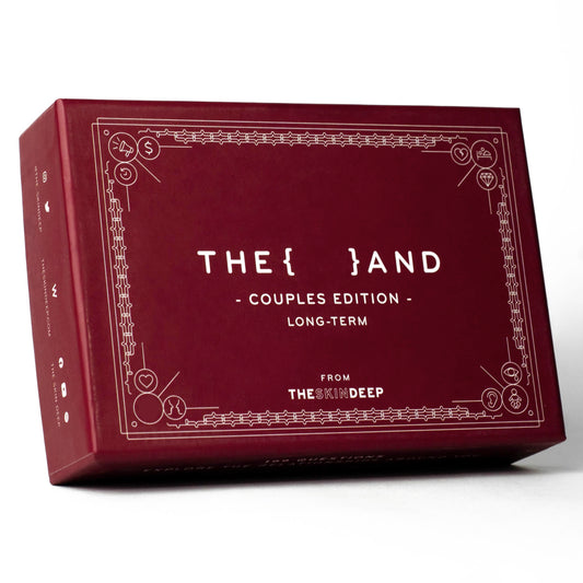{THE AND} Long Term Couples Edition - 199 Meaningful Conversation Cards for Couples - Questions to Reconnect & Deepen Relationships - Couples Card Game to Reflect & Rediscover Love by The Skin Deep