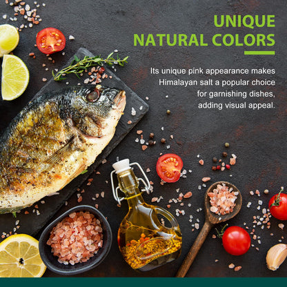 Soeos Himalayan Pink Salt, Coarse Grain, 80oz (5 Pound), Pink Salt, Kosher Salt, Pink Himalayan Sea Salt Coarse for Grinder Refill