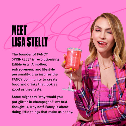 Fancy Sprinkles Moonstone Iridescent Premium Edible Glitter, 100% Edible Glitter for Sparkling Food & Drinks No Taste or Texture (4gm)