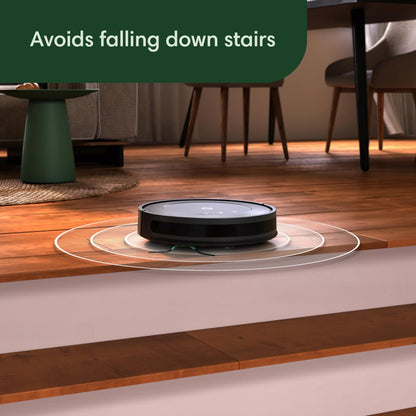 iRobot Roomba Vac Robot Vacuum (Q011) - Power-Lifting Suction, Alexa, Quieter Cleaning Mode, Multi-Surface Cleaning, Cleans in Neat Rows, Easy to use, Self-Charging