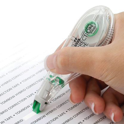 Tombow 68721 MONO Hybrid Correction Tape, 10-Pack. Easy To Use Applicator for Instant Corrections