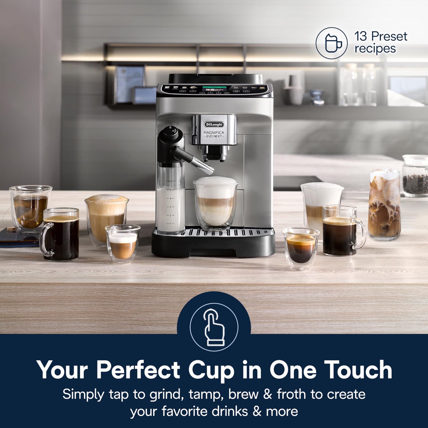 De'Longhi Magnifica Evo Next Fully Automatic Espresso Machine