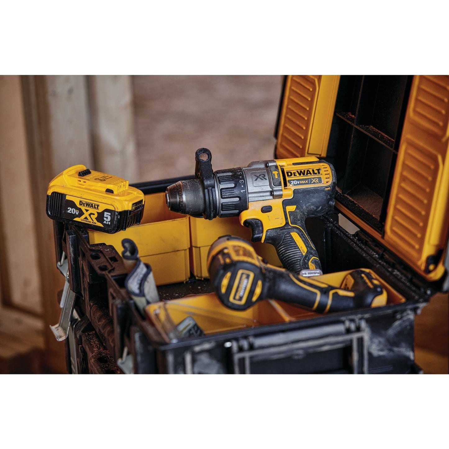 DEWALT 20V MAX XR Cordless Hammer Drill Driver Brushless, Heavy Duty 1/2", 3-Speed, Tool Only (DCD996B)